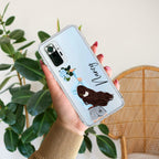 Flower Fusion Customize Anti Yellow Case For Redmi Note 10 Pro