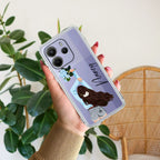 Flower Fusion Customize Transparent Silicon Case For Redmi Note 15 Pro 5G