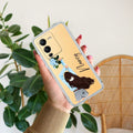 Flower Fusion Customize Transparent Silicon Case For Vivo V25 Pro 5G