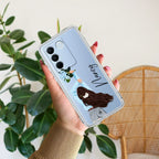 Flower Fusion Customize Transparent Silicon Case For Vivo Y12G /Vivo Y12S