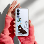 Flower Fusion Customize Anti Yellow Case For Vivo V70 FE 5G