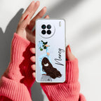 Flower Fusion Customize Anti Yellow Case For Vivo X90 5G