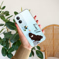 Flower Fusion Customize Transparent Silicon Case For Vivo Y29 5G