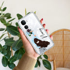 Flower Fusion Customize Anti Yellow Case For Vivo Y400 5G