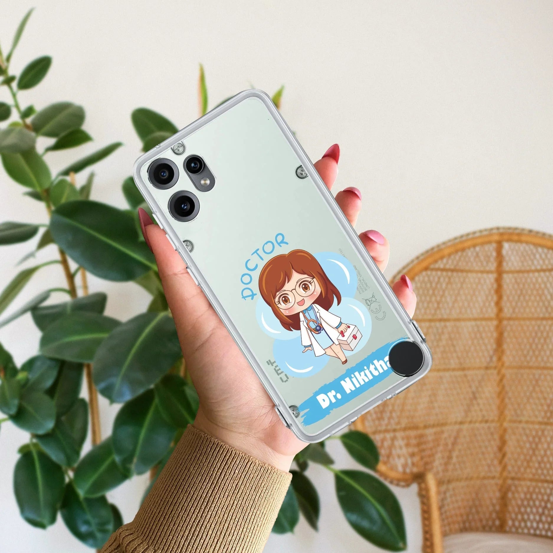 Future Doctor Customize Transparent Silicon Case For Nothing - ShopOnCliQ