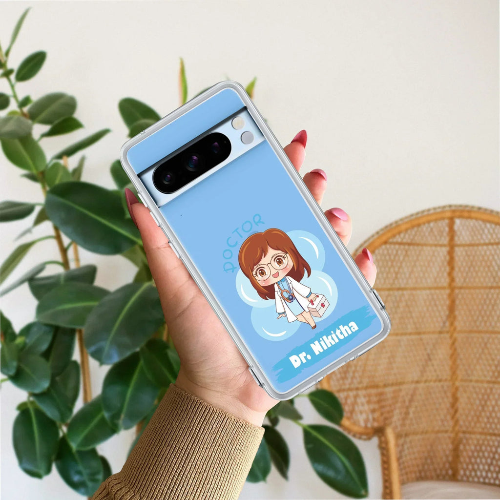 Future Doctor Customize Anti Yellow Case For Google Pixel 8 Pro 5G
