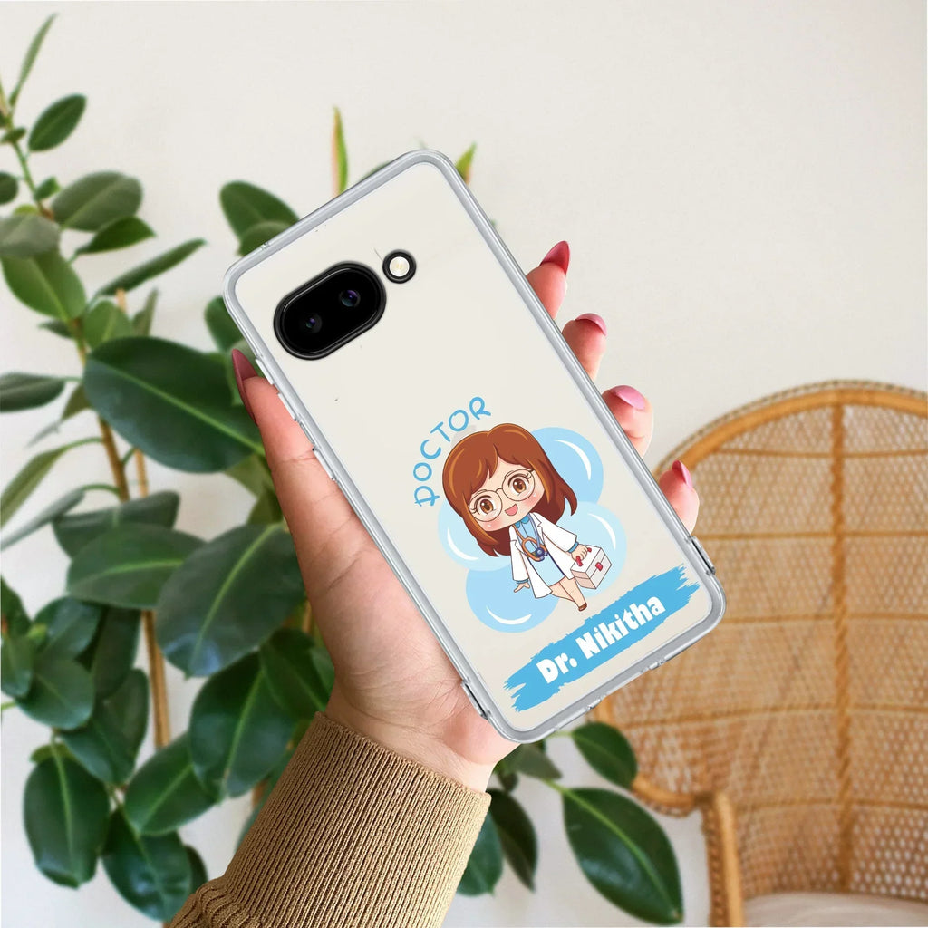 Future Doctor Customize Anti Yellow Case For Google Pixel 9a 5G