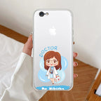 Future Doctor Customize Anti Yellow Clear Case For iPhone 7 / iPhone 8 / iPhone Se 2020