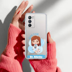 Future Doctor Customize Transparent Silicon Case For iQOO 9 SE 5G