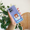 Future Doctor Customize Transparent Silicon Case For Motorola Edge 50