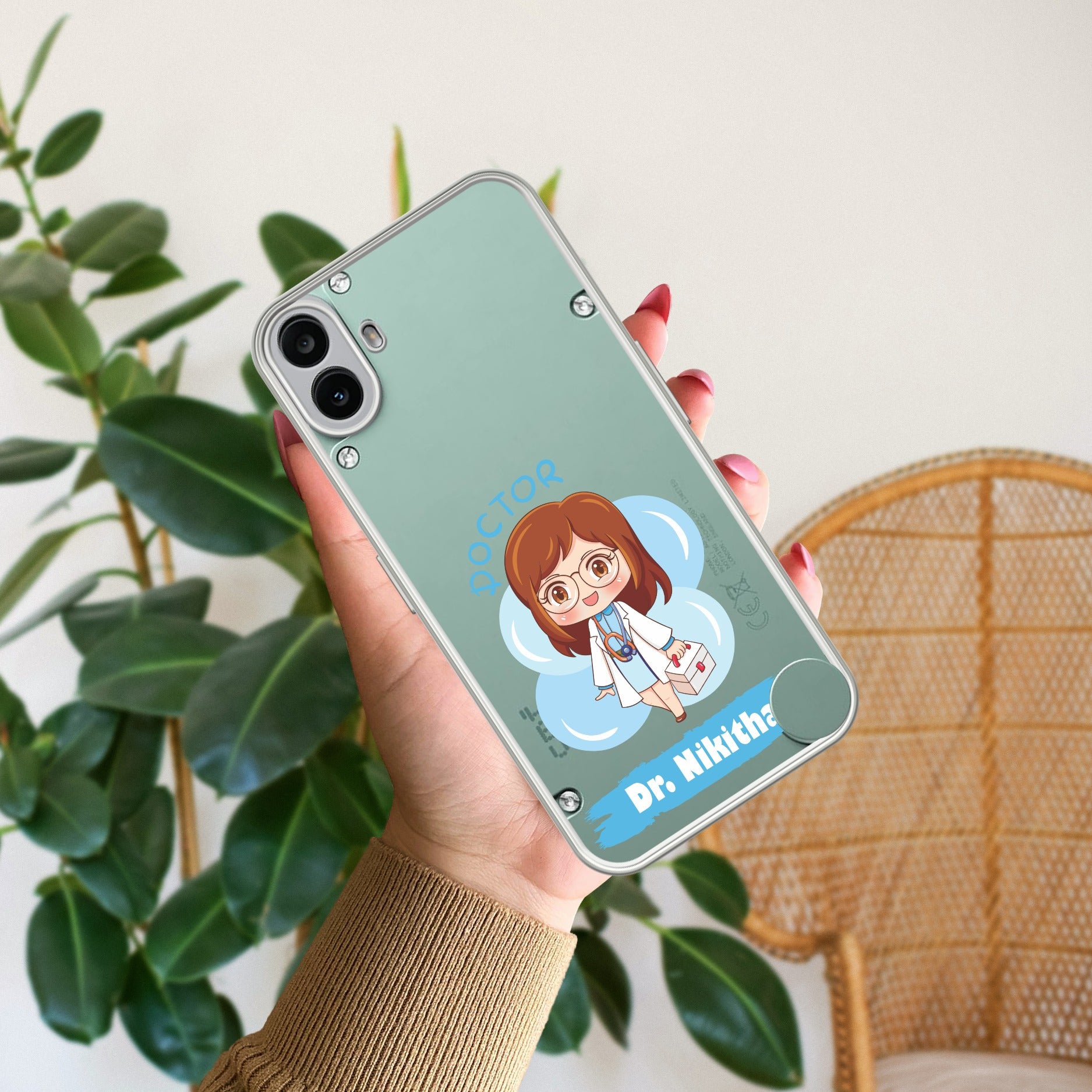Future Doctor Customize Anti Yellow Case For CMF Nothing Phone 1 5G