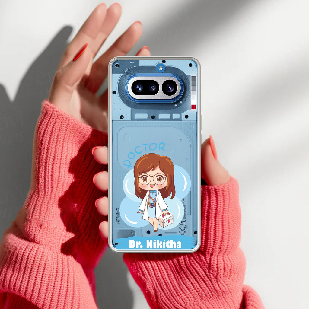 Future Doctor Customize Anti Yellow Case For Nothing Phone 4A 5G