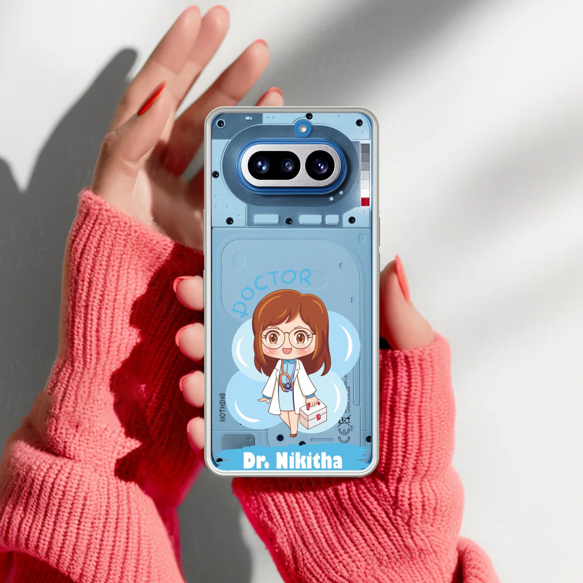 Future Doctor Customize Anti Yellow Case For Nothing Phone 4A 5G