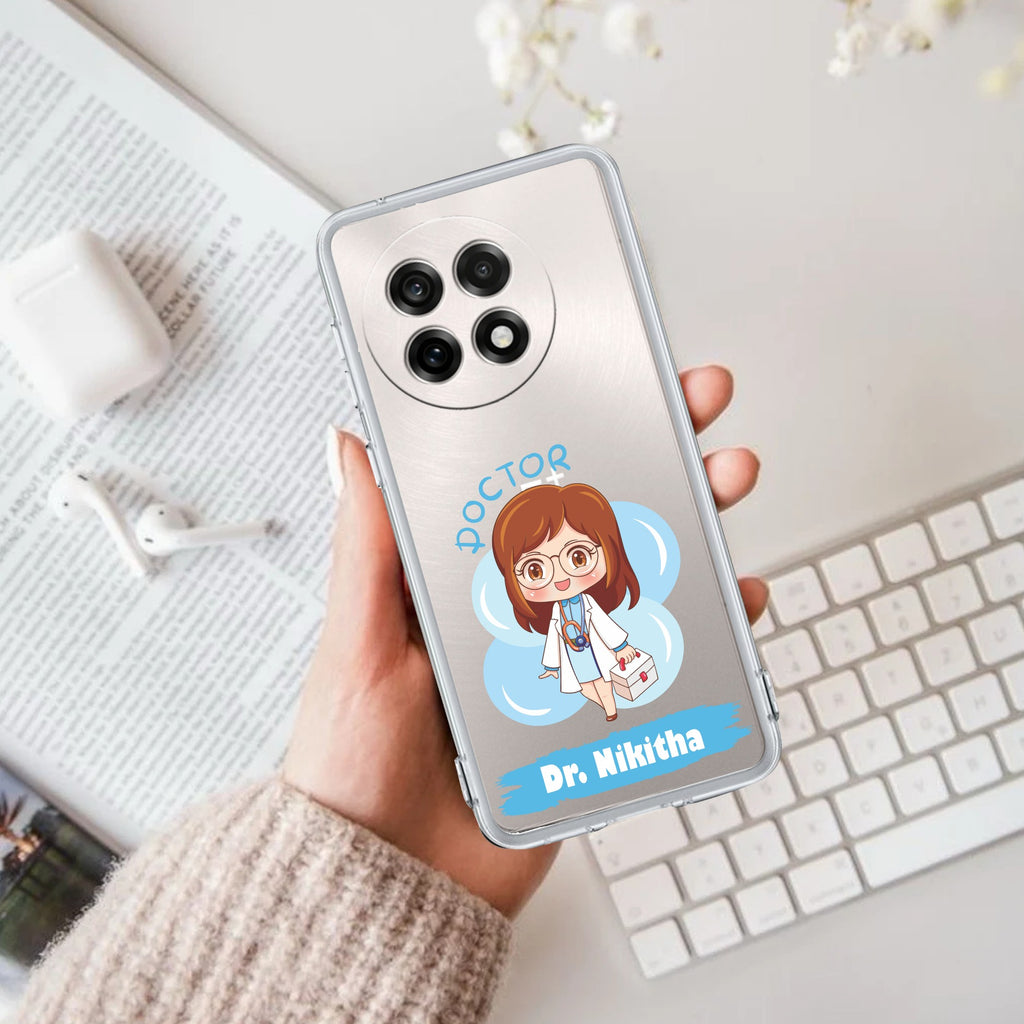 Future Doctor Customize Anti Yellow Case For OnePlus 13R 5G