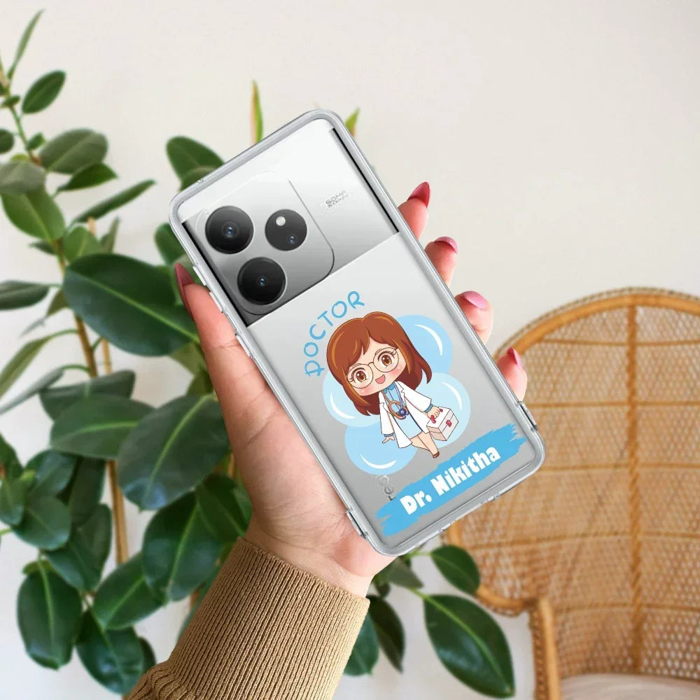 Future Doctor Customize Anti Yelllow Case For Realme GT 6 5G