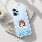 Future Doctor Customize Transparent Silicon Case For Redmi Note 12 5G