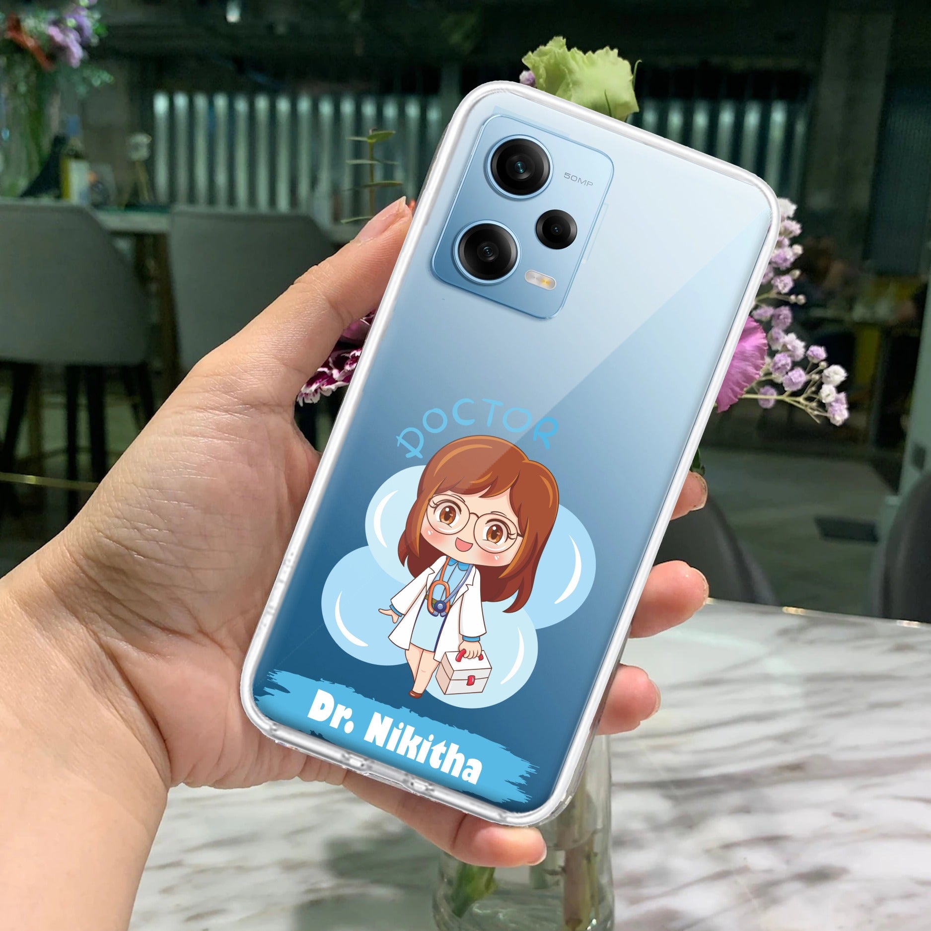 Future Doctor Customize Transparent Silicon Case For Redmi/Xiaomi