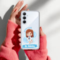 Future Doctor Customize Transparent Silicon Case For Samsung Galaxy M13