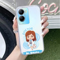 Future Doctor Customize Transparent Silicon Case For Vivo T2x 5G