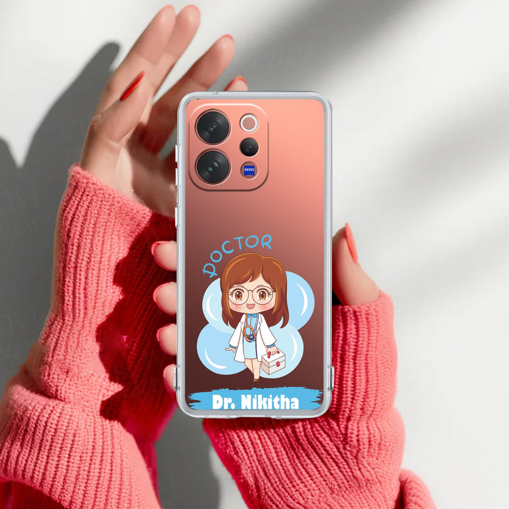 Future Doctor Customize Anti Yellow Case For Vivo V70 Elite 5G