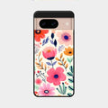 Garden of Delights Glass Case Cover For Google Pixel 8 5G