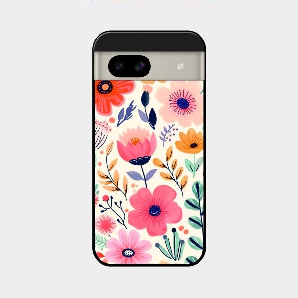 Garden of Delights Glass Case Cover For Google Pixel 8A 5G