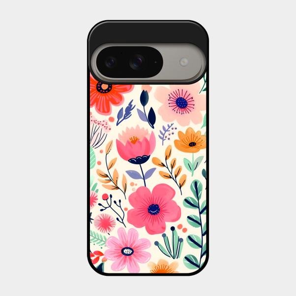 Garden of Delights Glass Case Cover For Google Pixel 9 5G