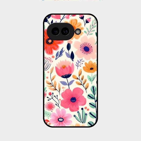 Garden of Delights Glass Case Cover For Google Pixel 9A 5G