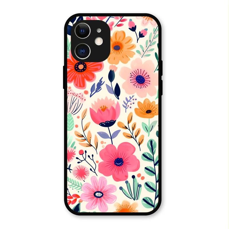 Garden of Delights Glass Case Cover For iPhone 12