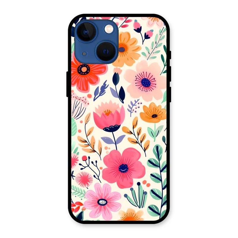 Garden of Delights Glass Case Cover For iPhone 13 mini