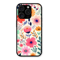 Garden of Delights Glass Case Cover For iPhone 15 Pro