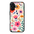 Garden of Delights Glass Case Cover For iPhone 16 Plus