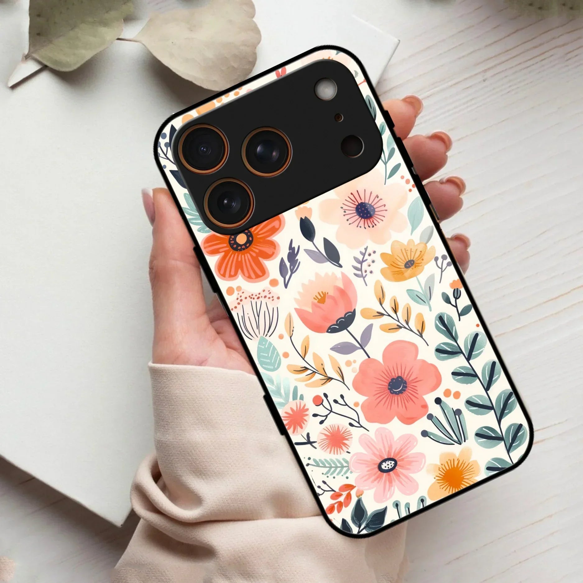 Garden of Delights Glass Case Cover For iPhone - ShopOnCliQ