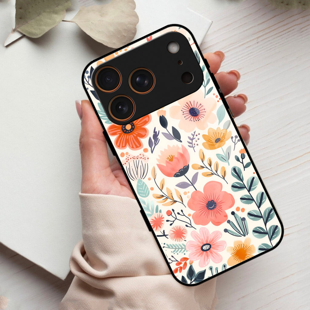 Garden of Delights Glass Case Cover For iPhone 17 Pro