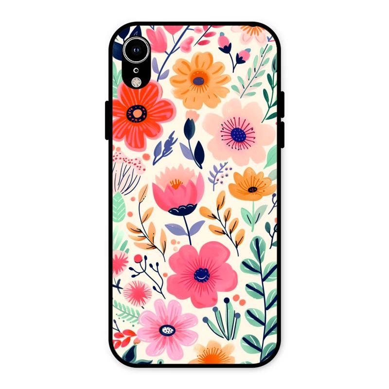 Garden of Delights Glass Case Cover For iPhone XR