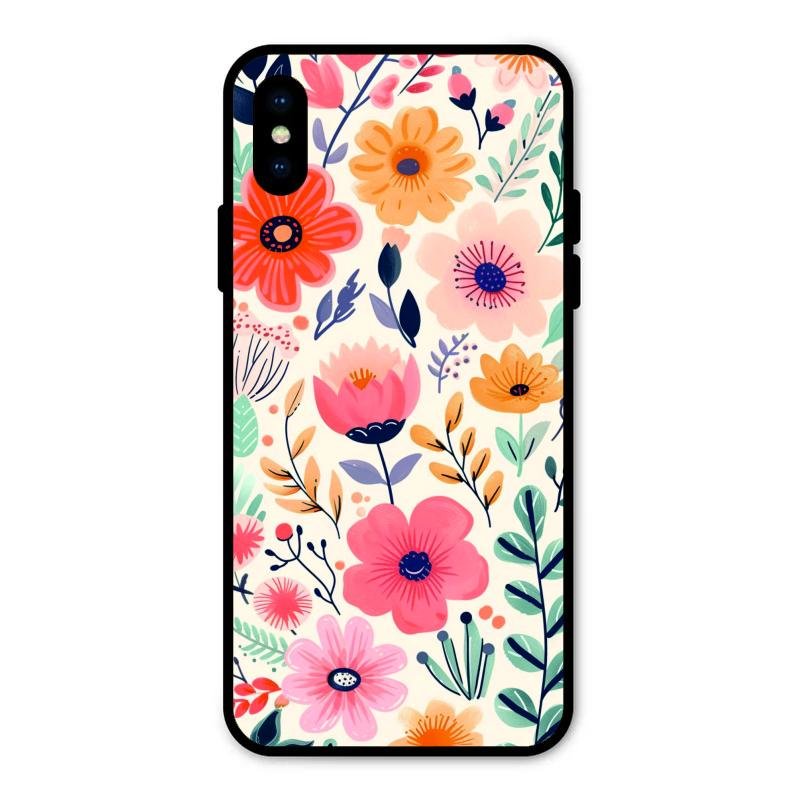 Garden of Delights Glass Case Cover For iPhone XS
