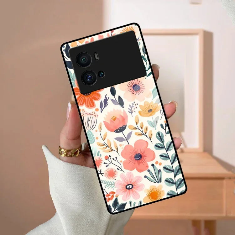 Garden of Delights Glass Case Cover For Vivo - ShopOnCliQ