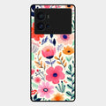 Garden of Delights Glass Case Cover For Iqoo 9 Pro 5G