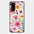 Garden of Delights Glass Case Cover For Iqoo Z3 5G