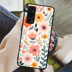 Garden of Delights Glass Case Cover For iQOO - ShopOnCliQ