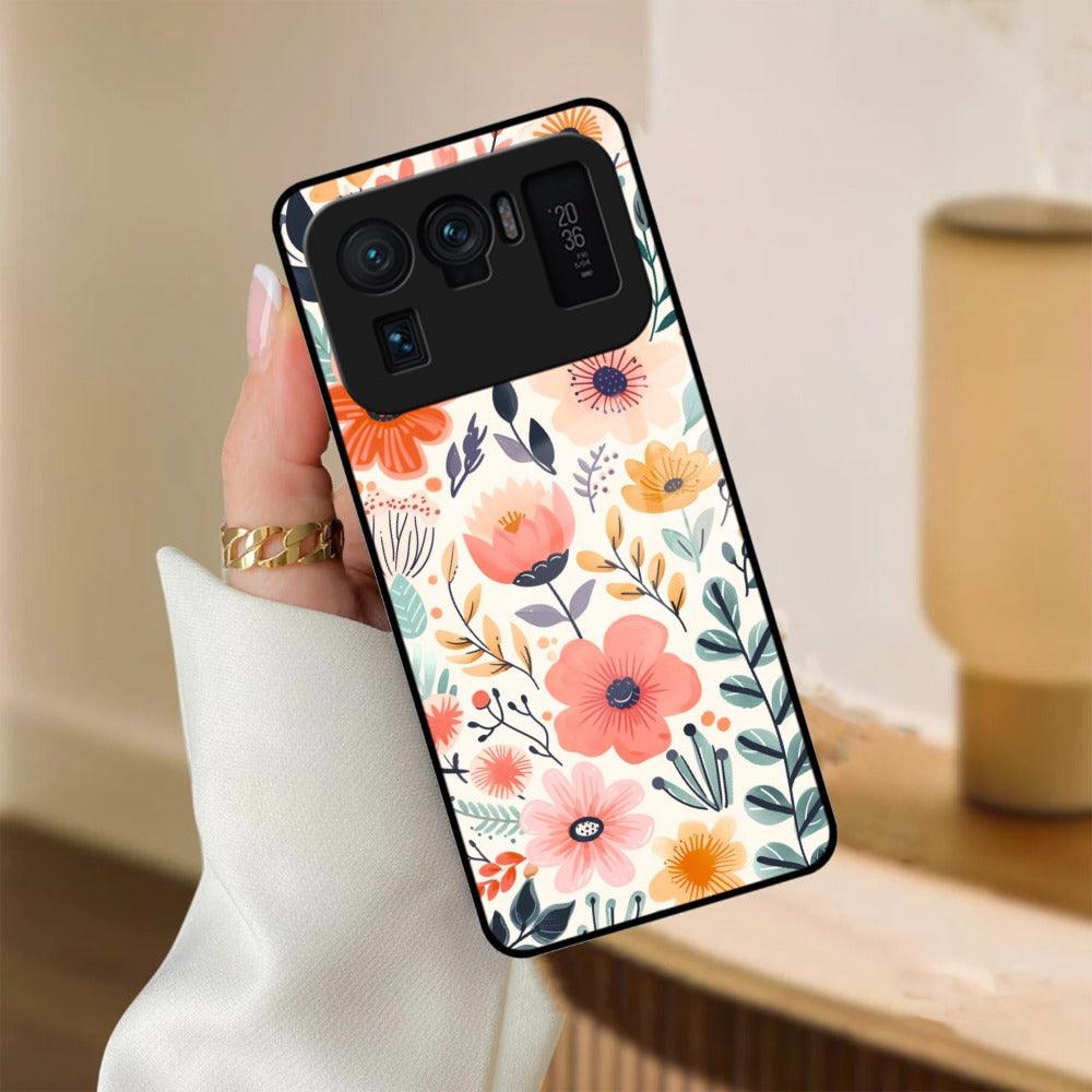 Garden of Delights Glass Case Cover For Redmi/Xiaomi