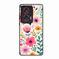 Garden of Delights Glass Case Cover For Motorola Edge 50 Fusion 5G