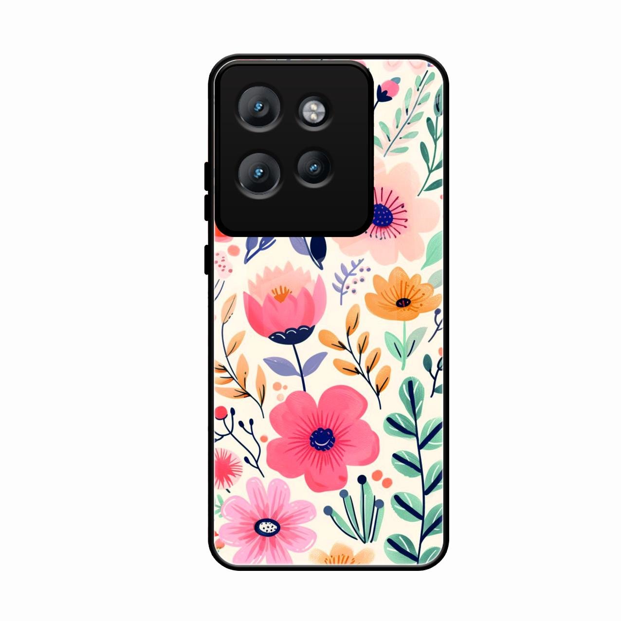 Garden of Delights Glass Case Cover For Motorola Edge 50 Neo