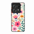 Garden of Delights Glass Case Cover For Motorola Edge 50 Pro