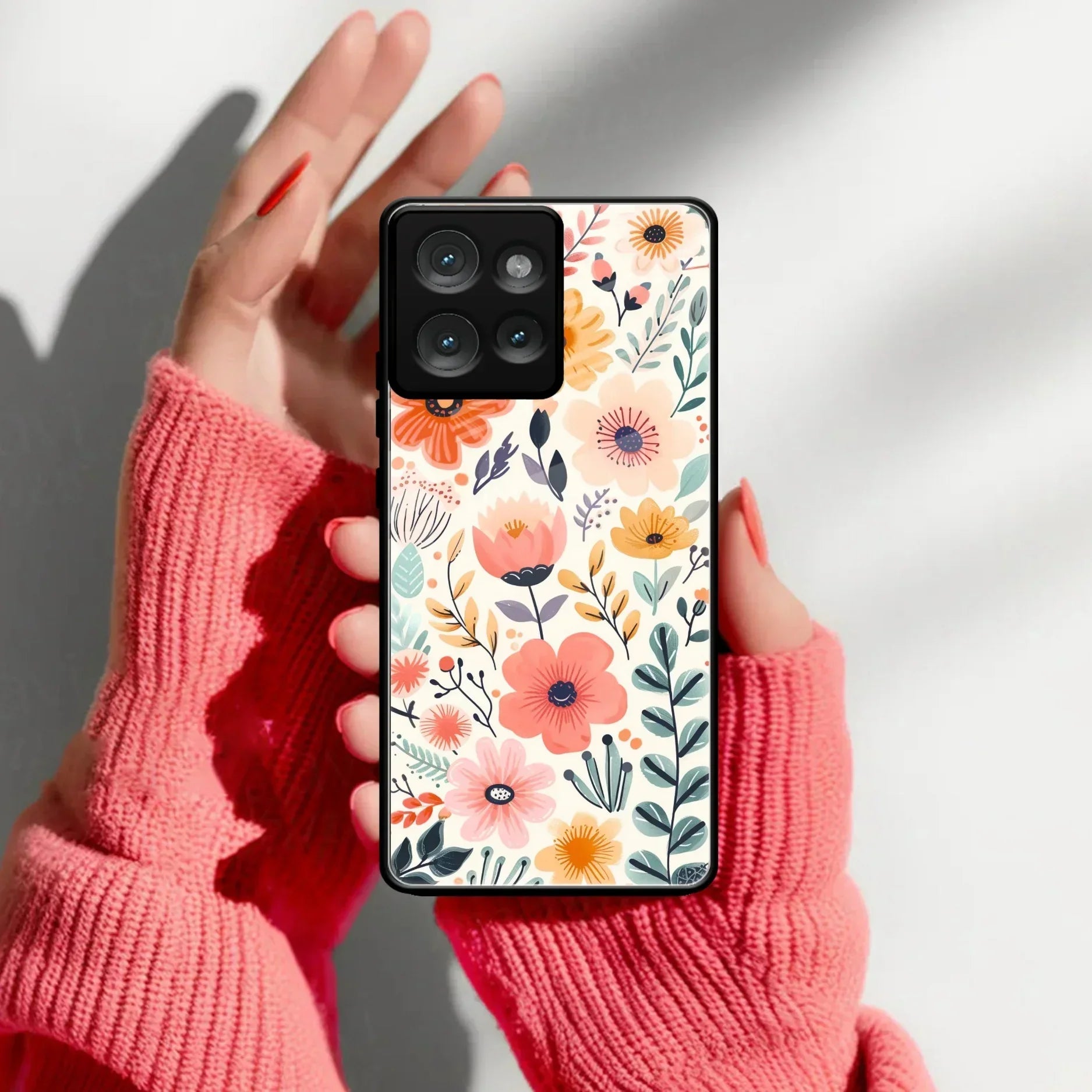 Garden of Delights Glass Case Cover For Motorola - ShopOnCliQ