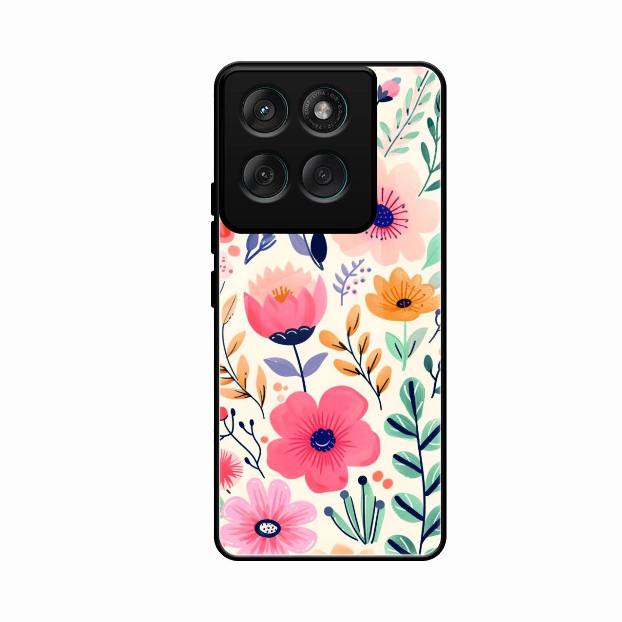 Garden of Delights Glass Case Cover For Motorola Edge 60 5G
