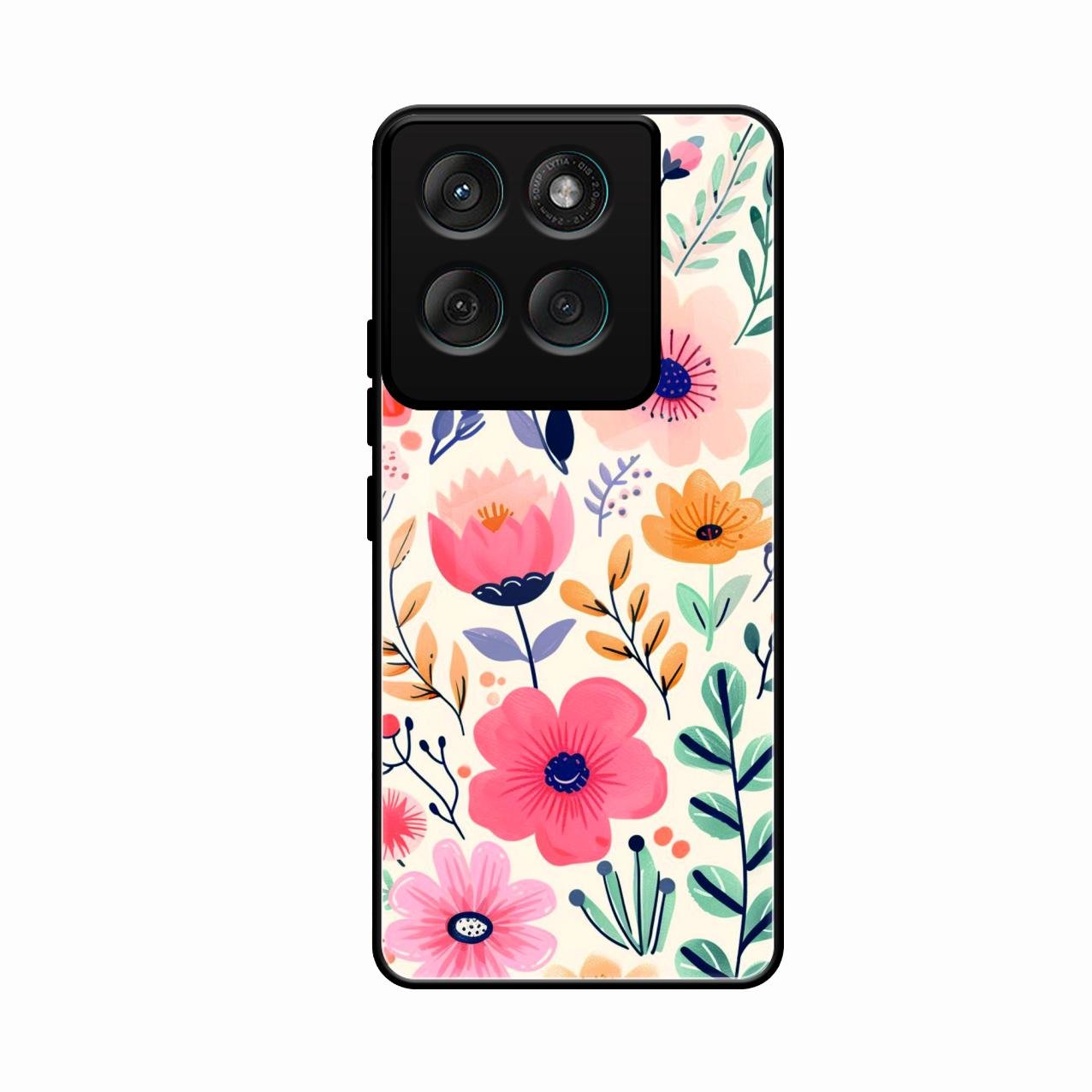 Garden of Delights Glass Case Cover For Motorola Edge 60 Stylus 5G