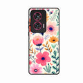 Garden of Delights Glass Case Cover For Motorola G85 5G