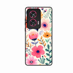 Garden of Delights Glass Case Cover For Motorola G85 5G