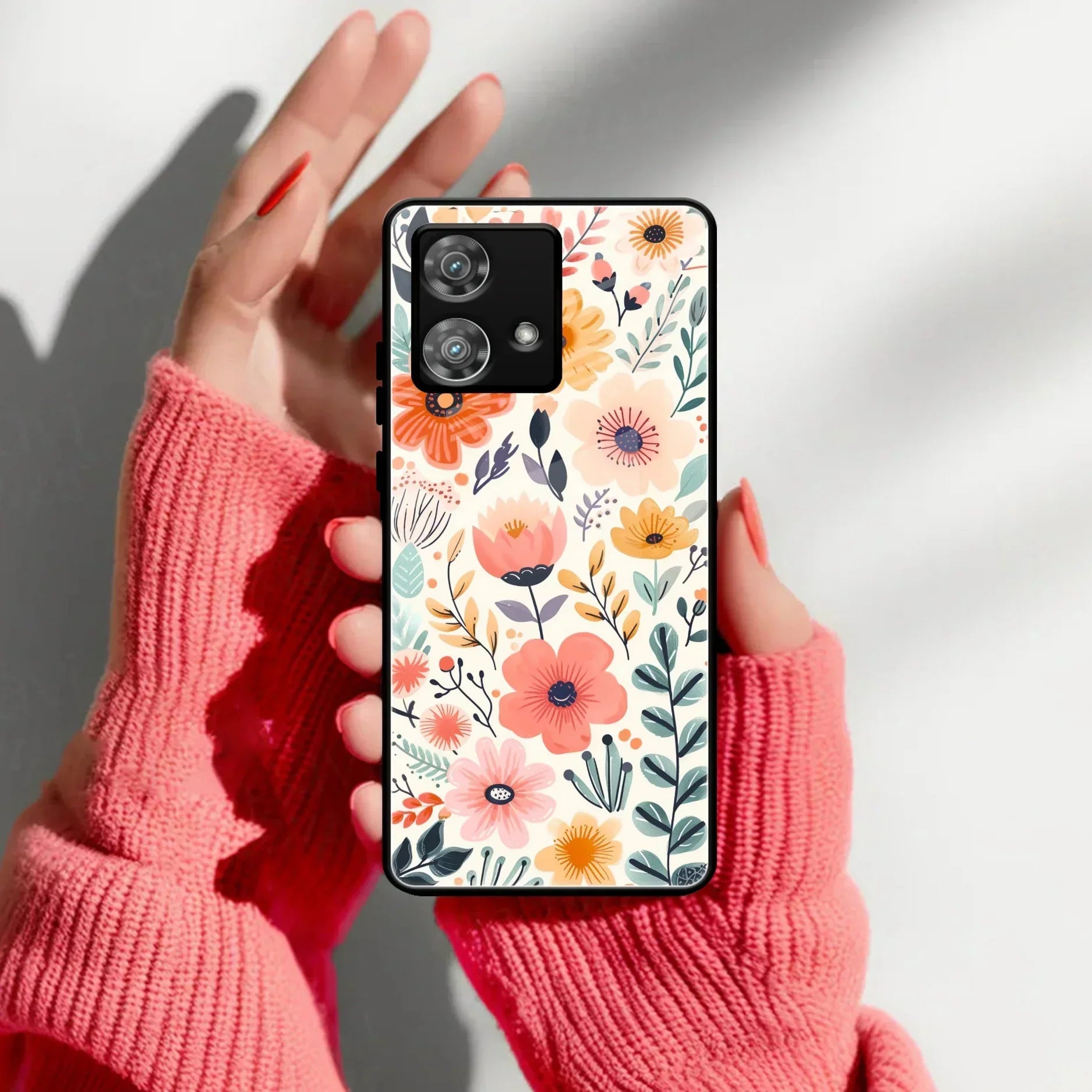 Garden of Delights Glass Case Cover For Motorola - ShopOnCliQ